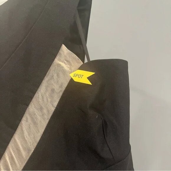 NWT Michael Costello Maxi Dress Gown Persephone One Shoulder size L - Picture 5 of 11